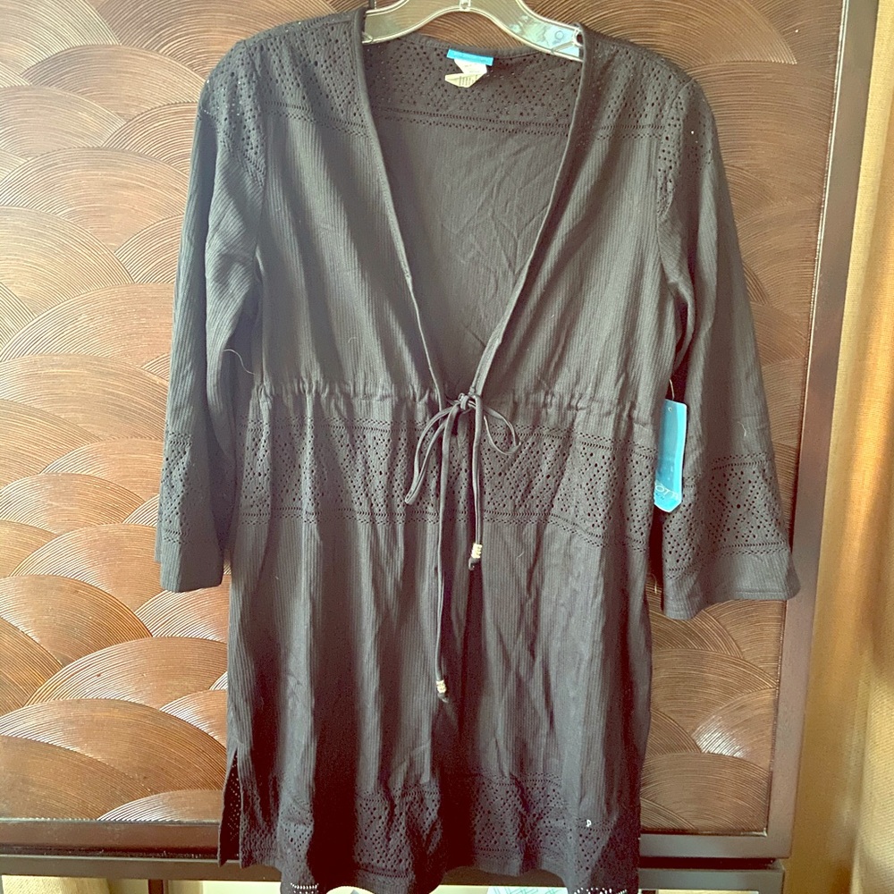 Dotti swim cover up, Black, S